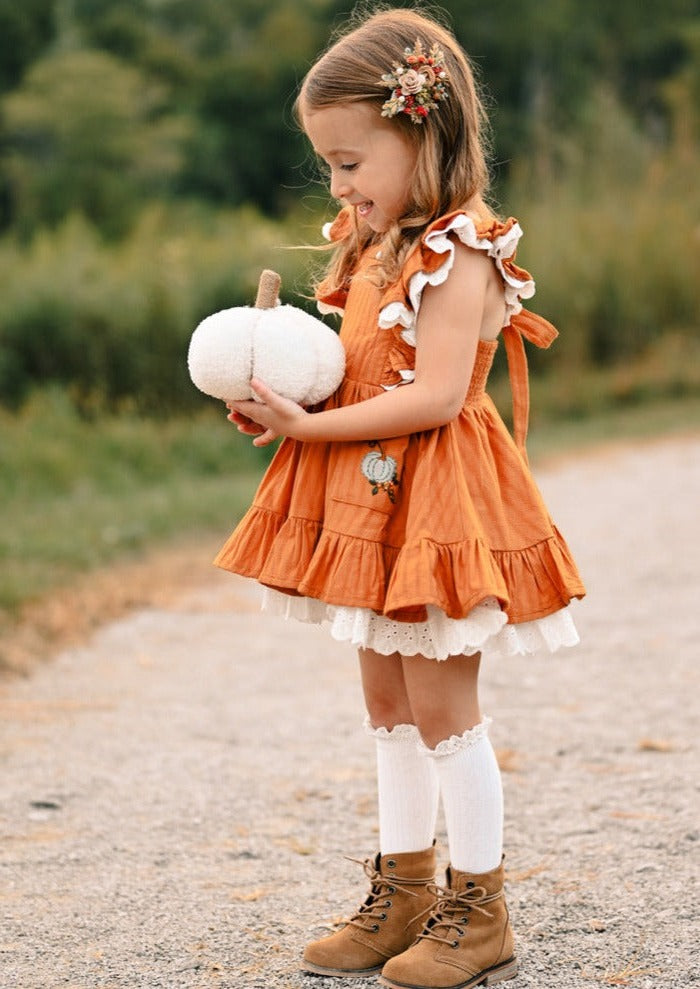 Pretty as a Pumpkin Pinafore