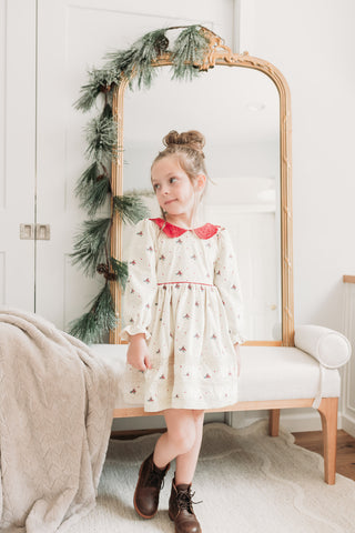 *PREORDER* Merry Mistletoe Charlotte Dress ~Long Sleeves
