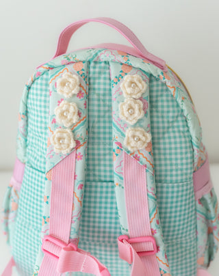 *PREORDER* Quilted Backpack ~ Petal Patchwork
