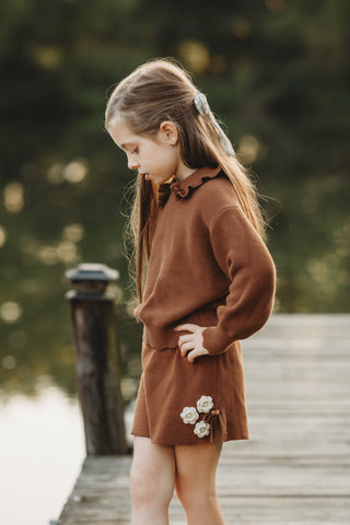 Brown Sugar Sweater Skort