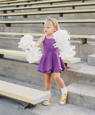 GameDay Scallop Athleisure Dress