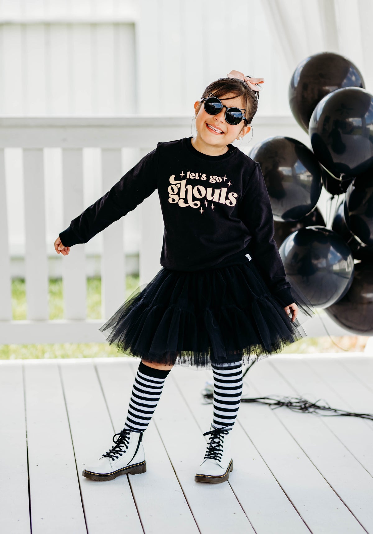 Black Tulle Skort