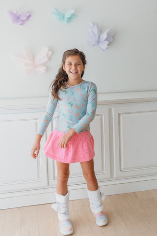 Rainbow Frost Snow Boots