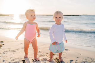 Boardwalk Striped Boy Shorts