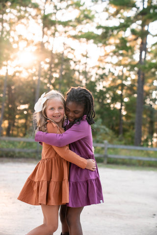 Long Sleeved Basic Set ~ Caramel