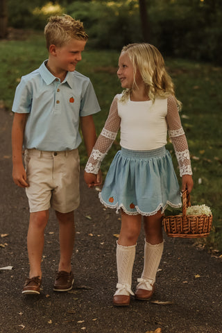Gingham and Gourds Polo