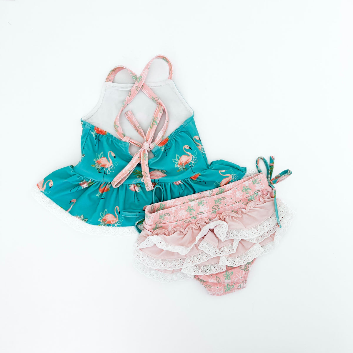 Fanciful Flamingo Tankini