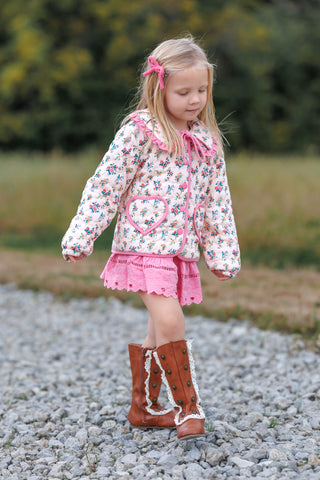 Simply Sweet Skort ~ Prairie Pink