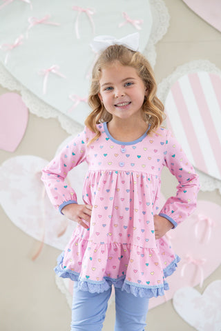 Maddie Pink Candyland Tunic Set