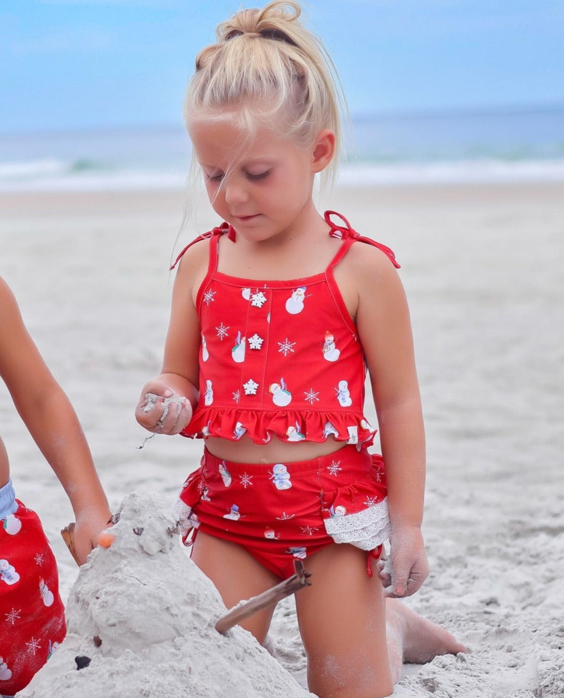 Frosty High Waisted Bikini