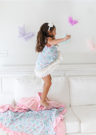 Butterfly Kisses Luxe Blanket