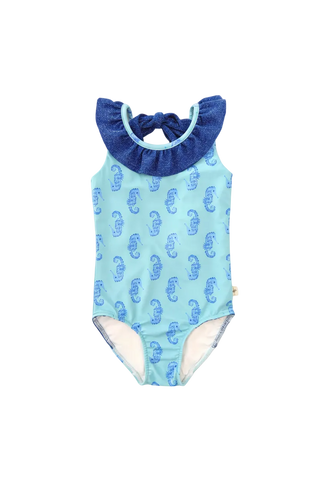 Seahorse Splash Margot One Piece Swimsuit