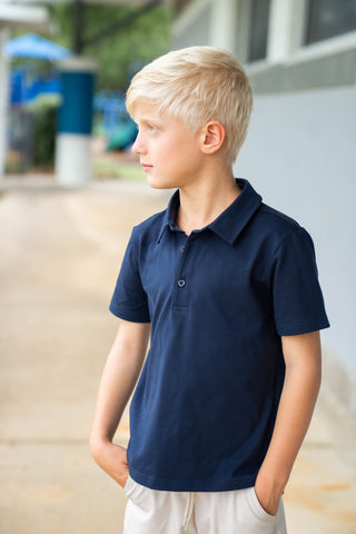 Prep School Polo ~ Navy