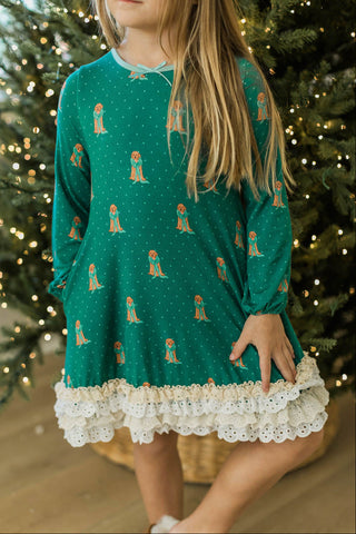 *PREORDER* Deck the Paws Gown