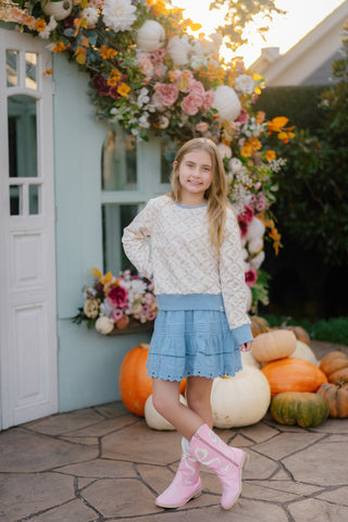 Simply Sweet Skort ~ Bluebell