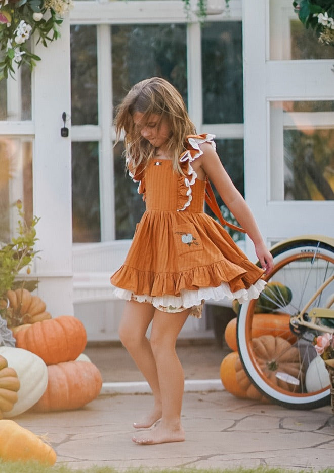 Pretty as a Pumpkin Pinafore