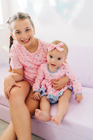 Pink Candyland Short and Shirt Set