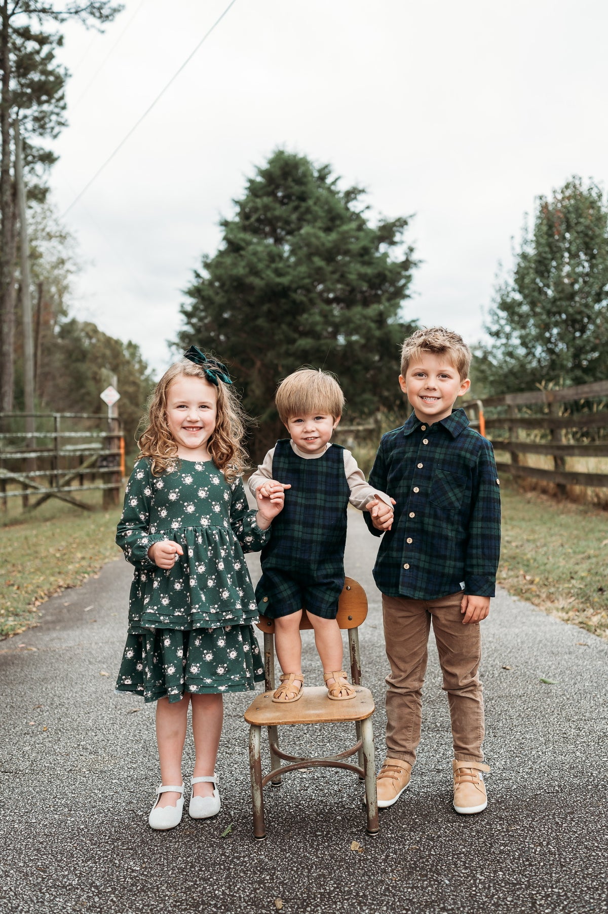 Emerald Frost Flannel Button-Up Shirt