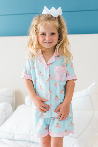 Pink Poolside Pups Comfort Set