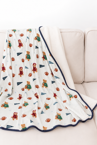 Touchdown Bears Luxe Blanket