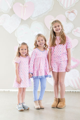 Pink Candyland Short and Shirt Set