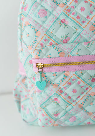*PREORDER* Quilted Backpack ~ Petal Patchwork