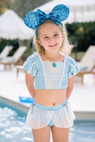 *PREORDER*Glass Slipper Puff Sleeve Bikini