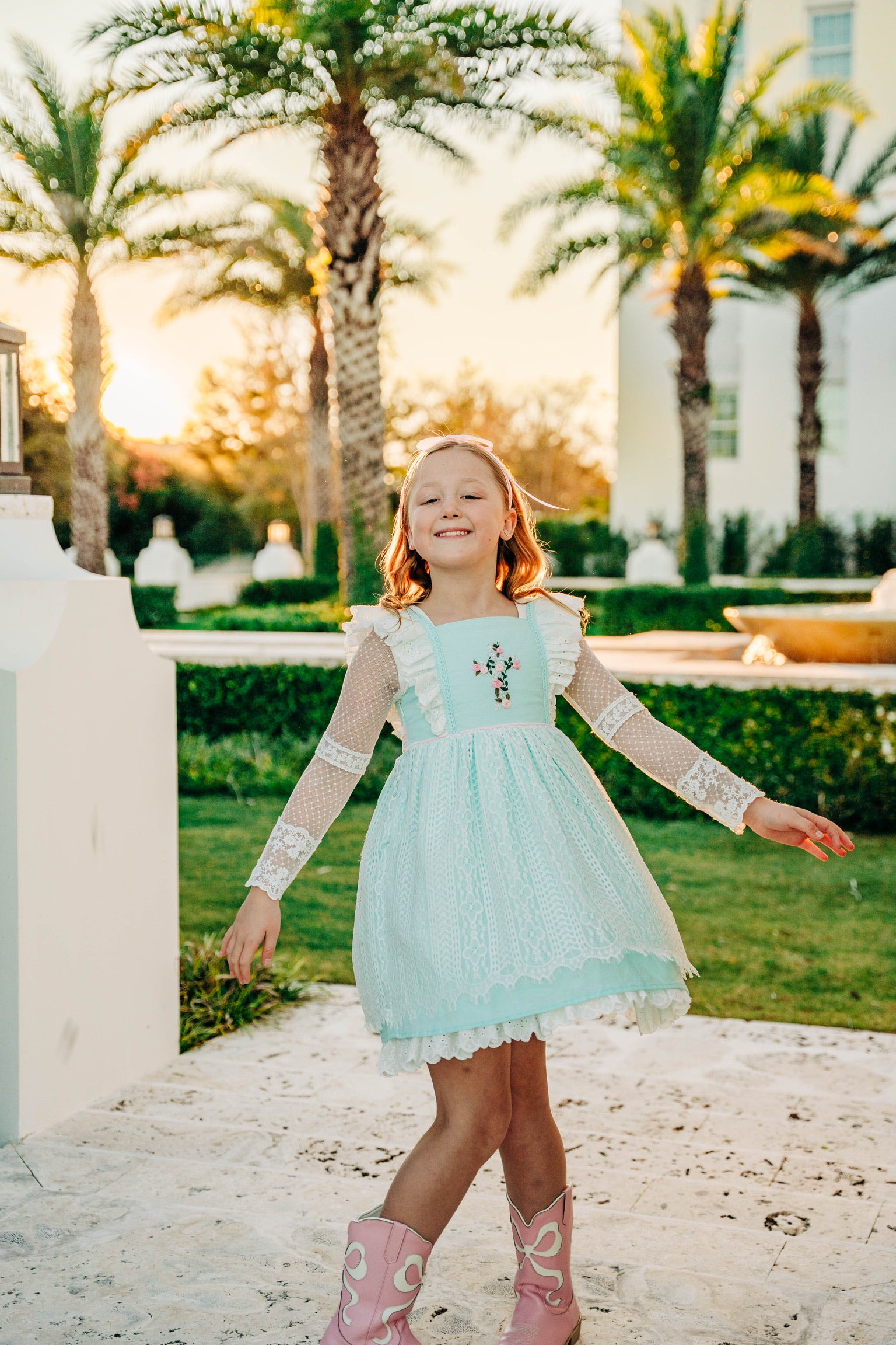 Vintage Cross Dress or Tunic Set ~ Mint – Love and Grow Clothing Co