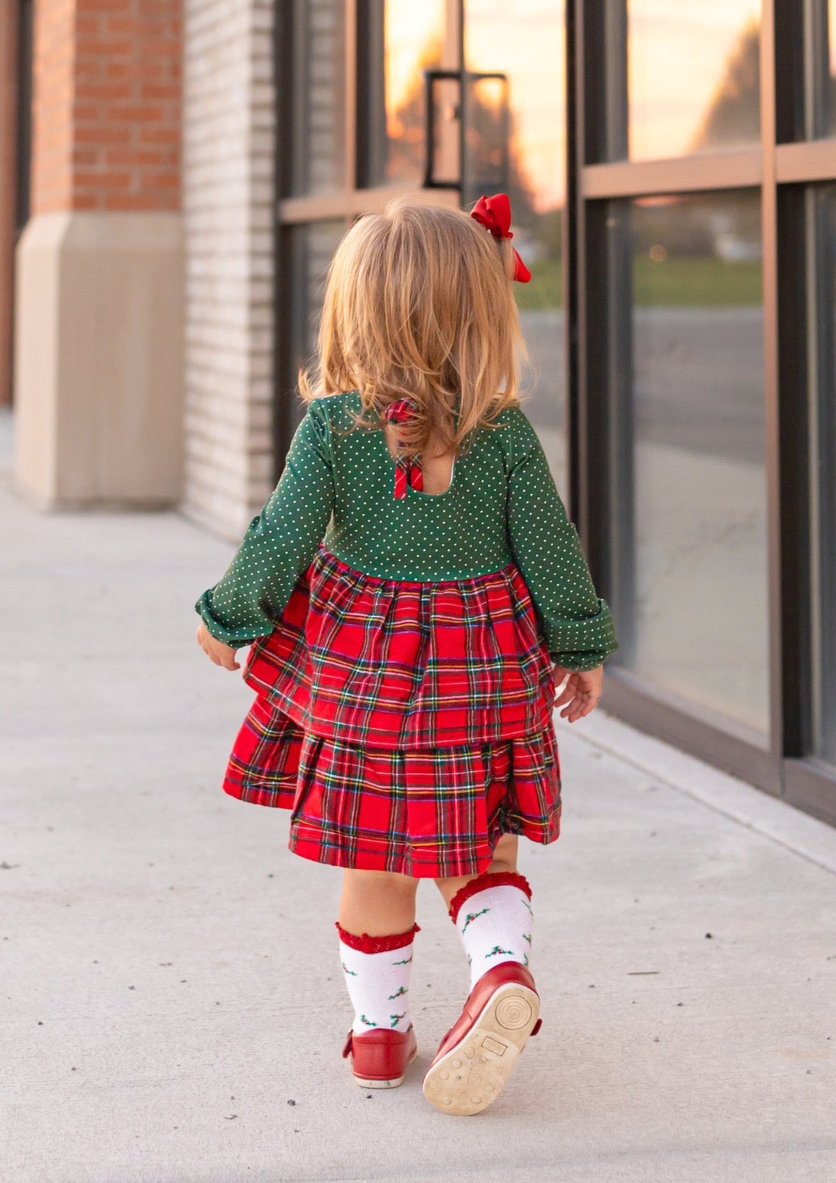 Merry Little Plaid Dress