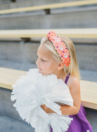 GameDay Cross Stitch Headband- Kids