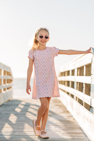 Pink Candyland T-shirt Dress
