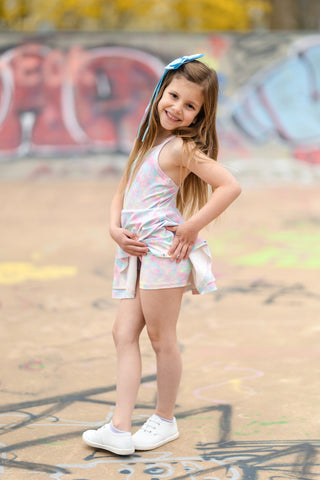 Rainbow Rush Athleisure Dress
