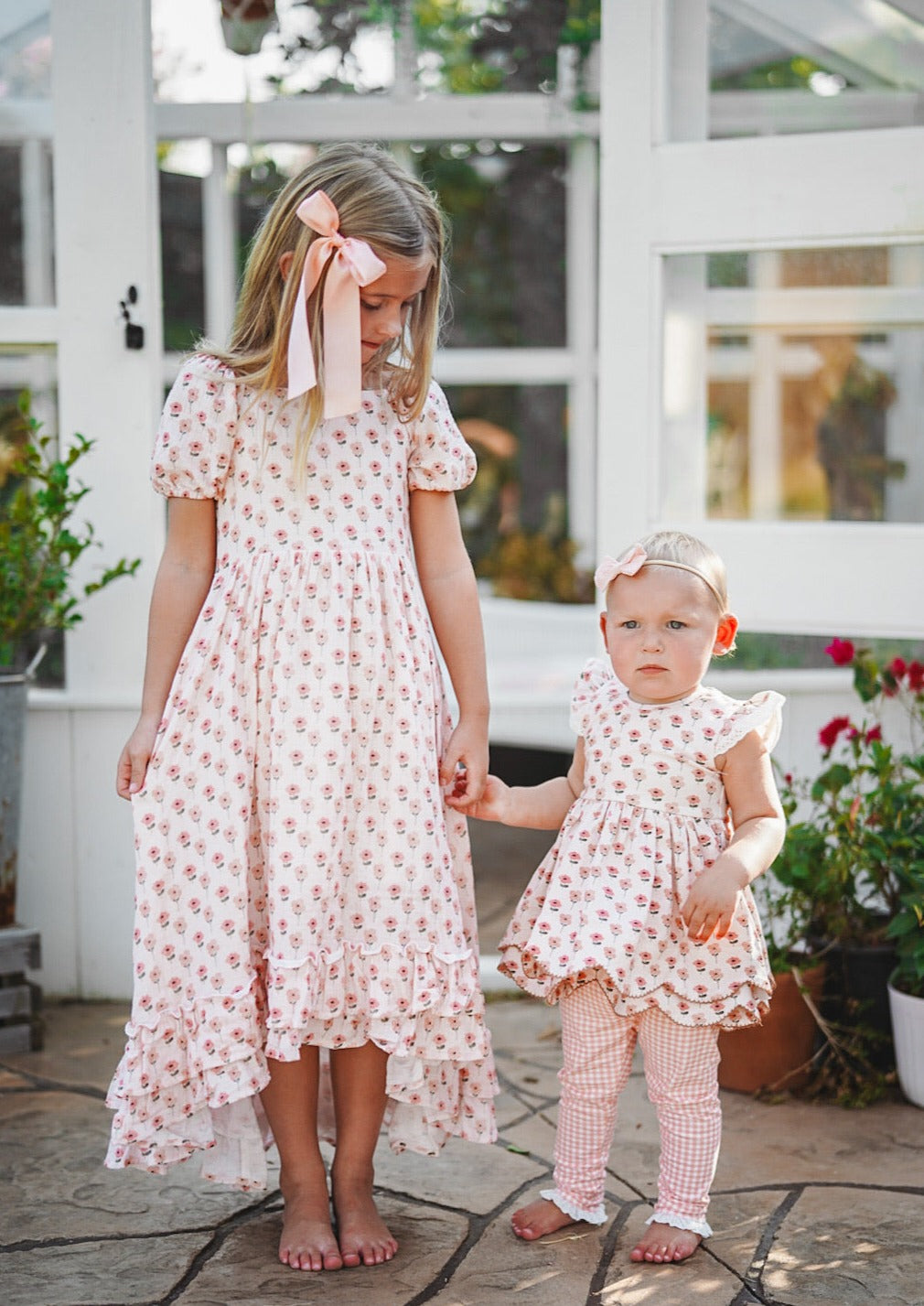 Rosy Pink Floral Maxi