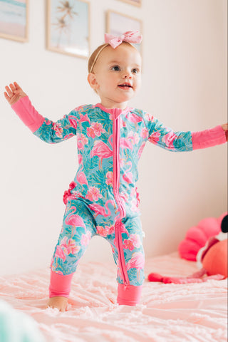 Flamingo Frenzy Layette