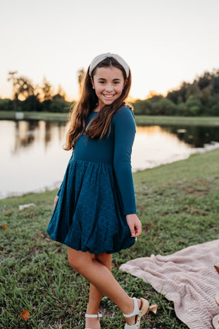 Blue Spruce Bubble Dress