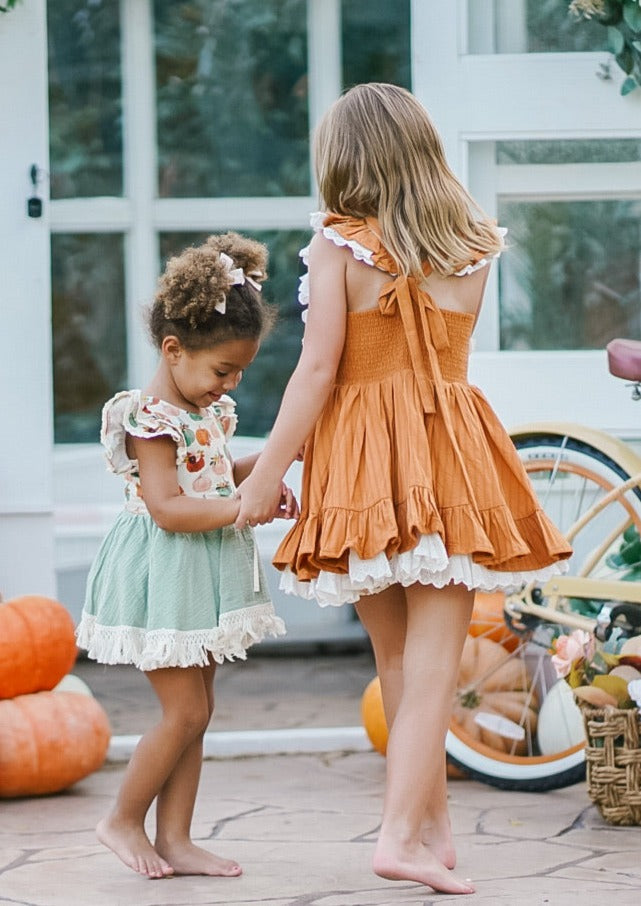 Pretty as a Pumpkin Pinafore