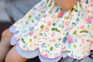 Scallop Tunic Set ~ Schoolyard Sweetie