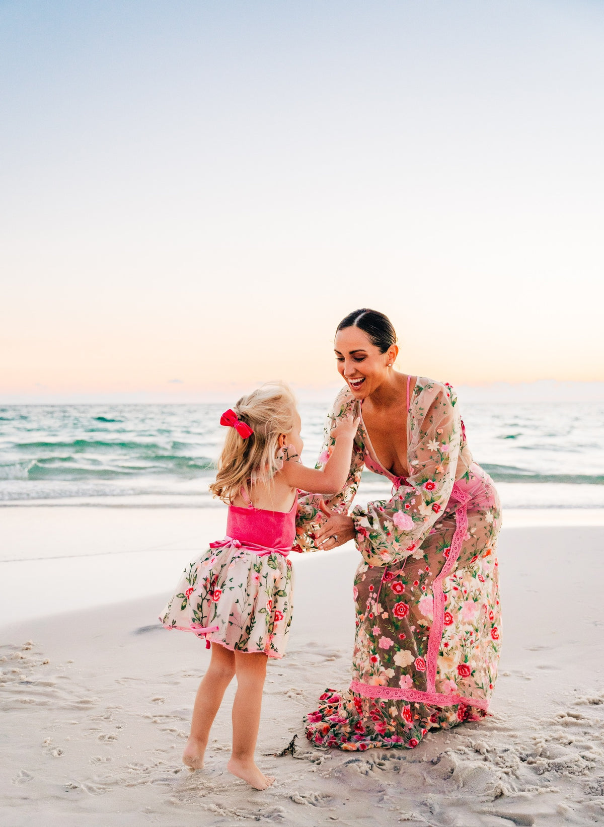 *PREORDER* Rose Petal Enchantment Flutter Sleeve Dress and Bloomer Set