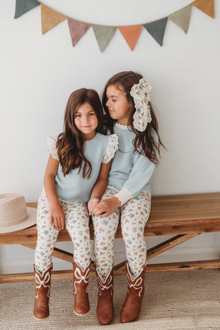 Fall Floral Legging Bundle ~ Gemstone Garden and Primrose