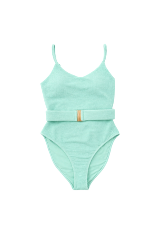 Women's Belted Swimsuit ~ Bermuda