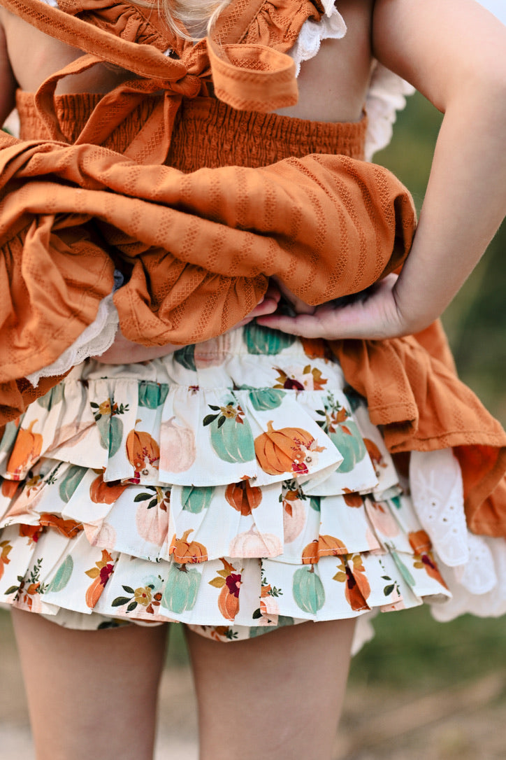 Pretty as a Pumpkin Pinafore