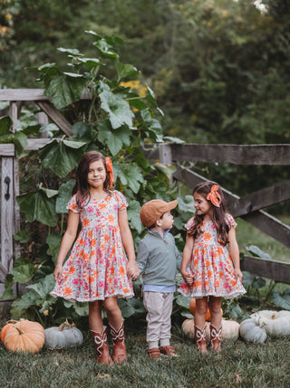 Saffron Blooms Grace Dress