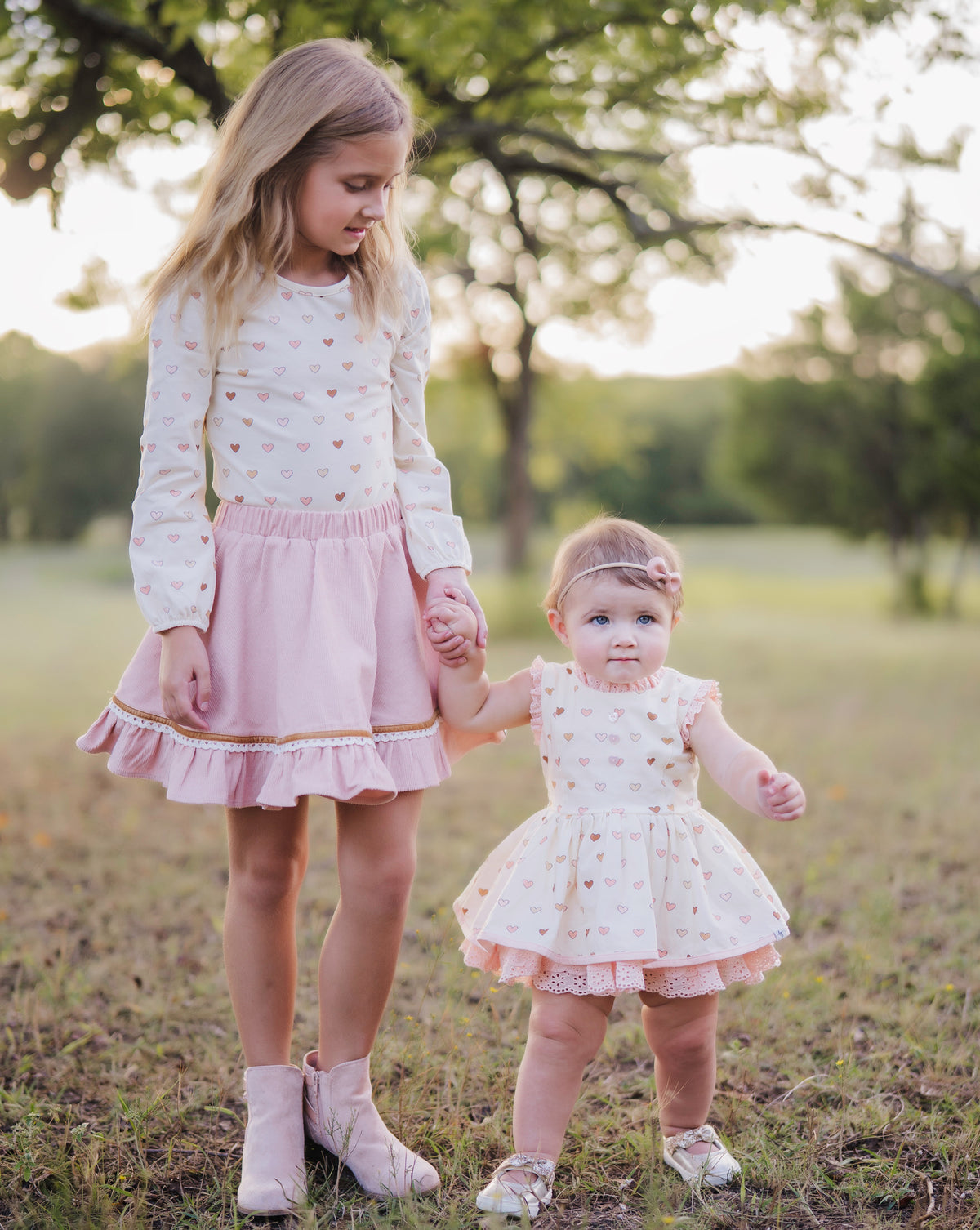 Autumn Rose Corduroy Skort