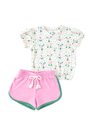Pom Pom Parade Shorts Set
