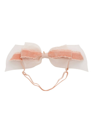 Primrose Bow Wrap - Pink Salmon