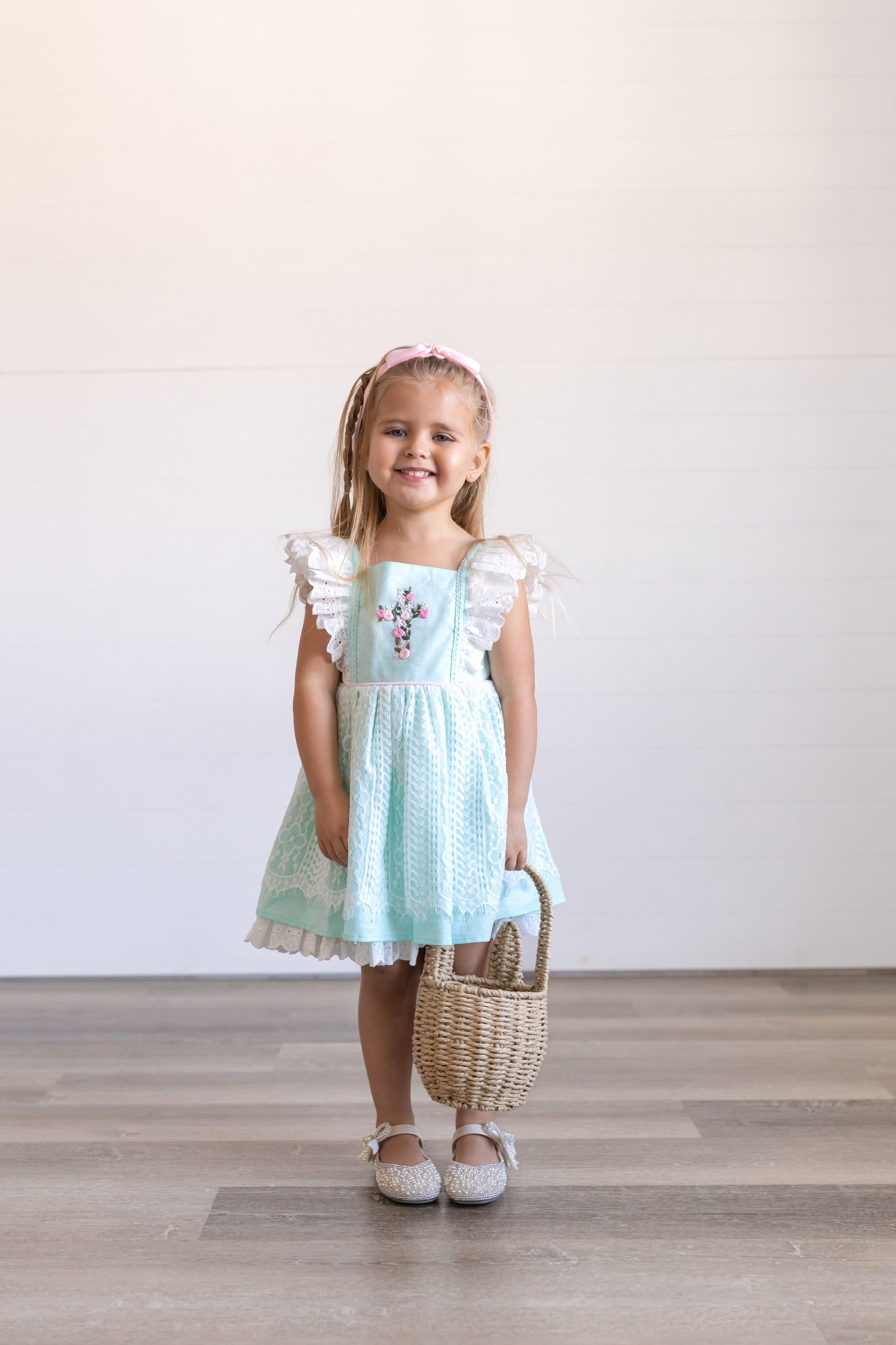 Vintage Cross Dress or Tunic Set ~ Mint – Love and Grow Clothing Co