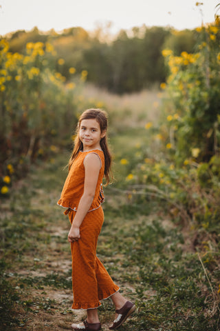 Dolly Pants Set ~ Caramel