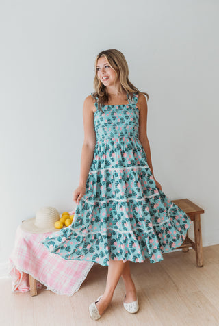 Women's Hawaiian Smocked Dress