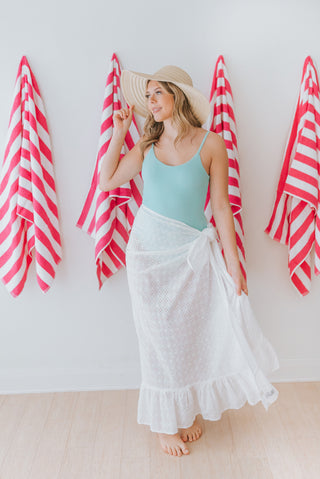 Women's Belted Swimsuit ~ Bermuda