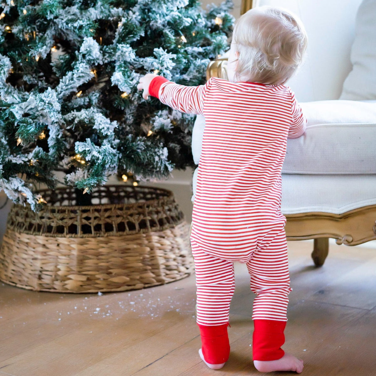 Classic Candy Cane Stripe Layette